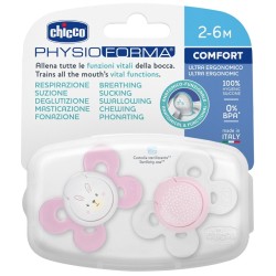 CH SUCCH COMF GIRL SIL 0-6M 2P