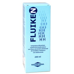 Fluiken Wikenfarma – integratore liquido per il benessere delle vie respiratorie, flacone da 200 ml