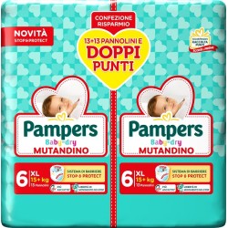 Pampers Baby Dry Mutandina...