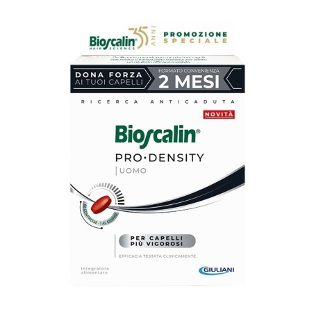 Bioscalin Pro Density Uomo Integratore Capelli Diradati 60 Compresse Promo