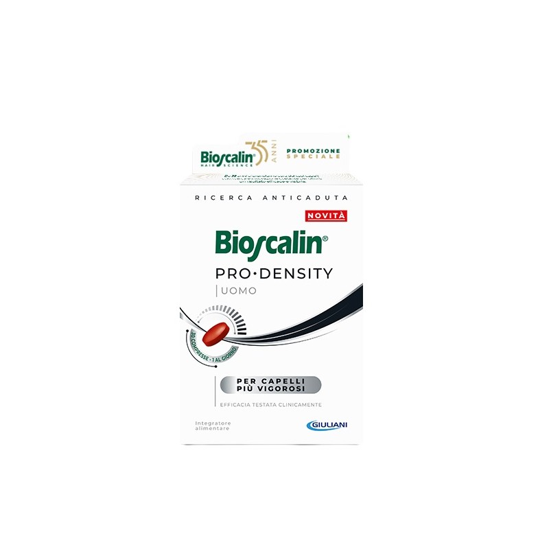 Bioscalin Pro Density Uomo Integratore Capelli Diradati 30 Compresse Promo