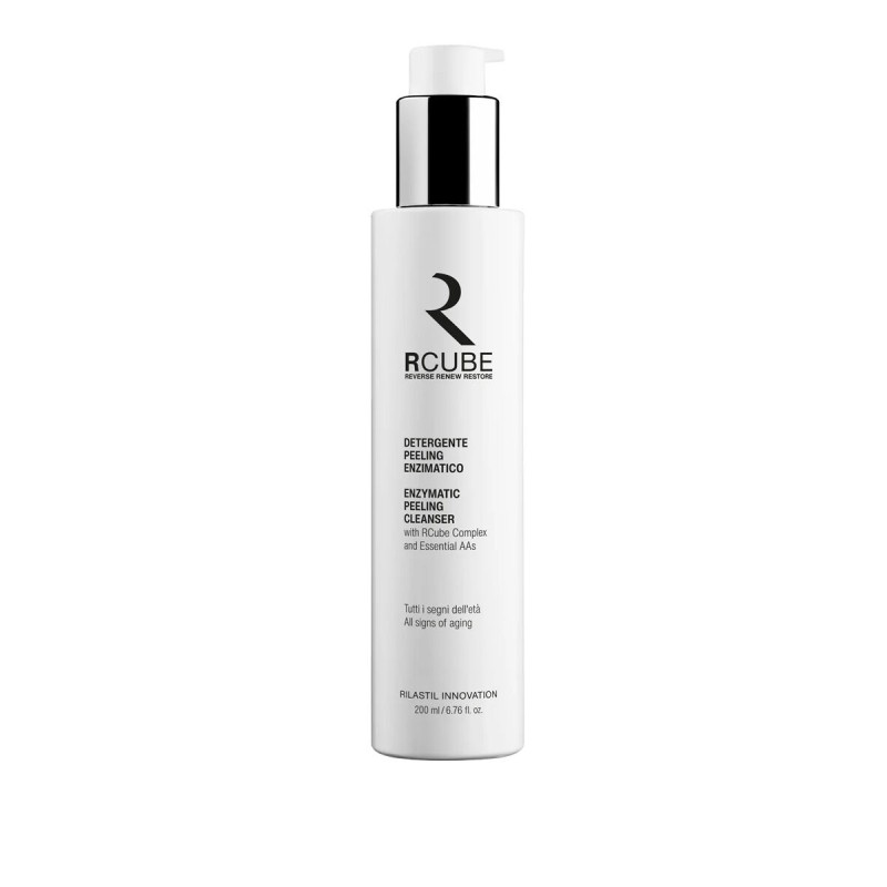 Rilastil RCUBE Detergente Peeling Enzimatico Viso 200 ml