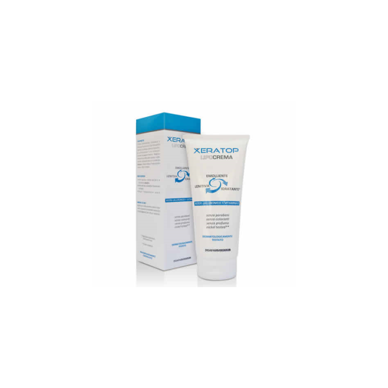 Xeratop Lipocrema 50 ml crema emolliente e lenitiva per pelle secca e atopica