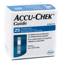 ACCU-CHEK GUIDE 25 Strisce...