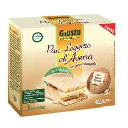 GIUSTO S/G PAN LEG AVENA 6X25G