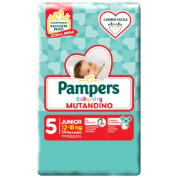 Pampers Baby Dry Mutandino...