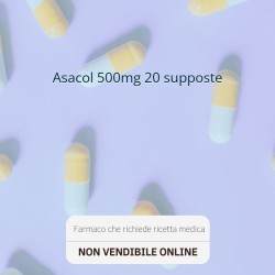 ASACOL SUPPOSTE*20SUPP 500MG