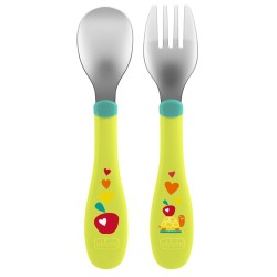 Chicco Set Posate Acciaio...