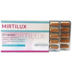 Mediwhite Mirtilux 20 Capsule