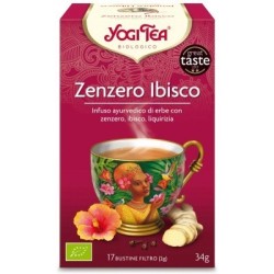 YOGI TEA ZENZERO IBISCO BIO 34