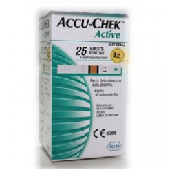 ACCU-CHEK ACTIVE STRIPS 25PZ