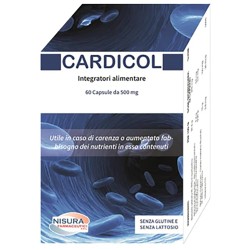 CARDICOL 60CPS 500MG