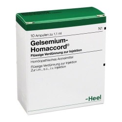 GELSEMIUM HOMAC 10F 1,1ML HEEL