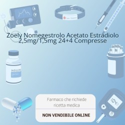 ZOELY*24CPR RIV 2,5+1,5MG+4CPR