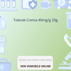 TOLERAK*CREMA 20G 40MG/G