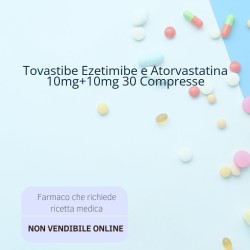 TOVASTIBE*30CPR RIV 10MG+10MG