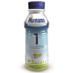 HUMANA 1 470ML HMO BOTTIGLIA