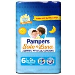 Fater Pampers Sole Luna Xl...