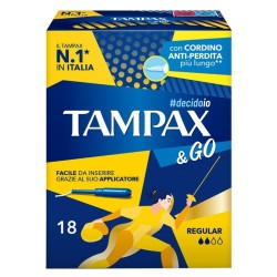 TAMPAX &GO REGULAR 18PZ