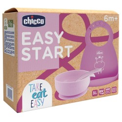 Chicco Set Pappa Silicone...