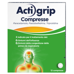 Actigrip 12 Compresse...