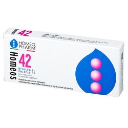 Homeos 42 Globuli 6 Tubi
