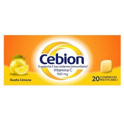 CEBION MAST LIMONE VIT C 20CPR
